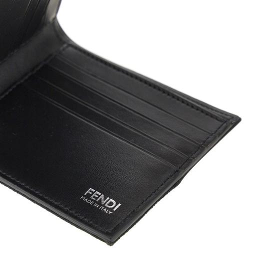 26FW 펜디 FF 바이폴드 월렛 7M0169B139 Black - FENDI