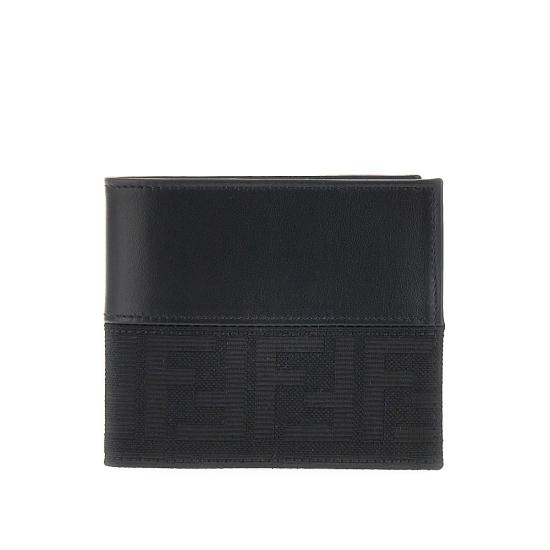 26FW 펜디 FF 바이폴드 월렛 7M0169B139 Black