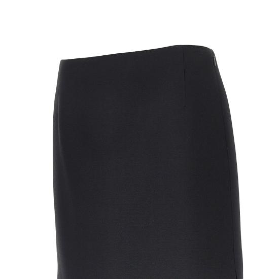 26FW 펜디 미디 스커트 FQ7764B1UJ Black - FENDI