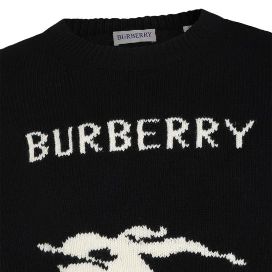 26FW 버버리 스웨터 8101952 A1189 BLACK - BURBERRY