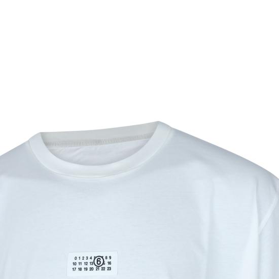 26FW MM6 메종마르지엘라 반팔 티셔츠 SH0GC0071 M20258101 WHITE - MM6 MAISON MARGIELA
