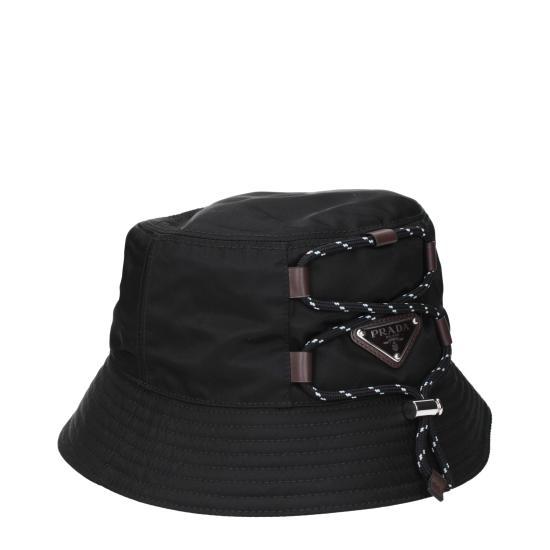26SS 프라다 리나일론 삼각 로고 버킷 햇 리나일론 삼각 로고 버킷 햇 2HC1372HE1F0002