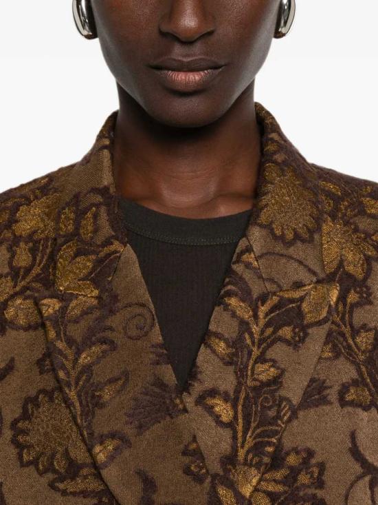 26FW 우마 왕 자켓 UP6001 UW246 MUSTARD BROWN - UMA WANG