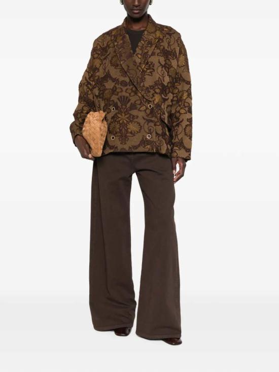 26FW 우마 왕 자켓 UP6001 UW246 MUSTARD BROWN - UMA WANG