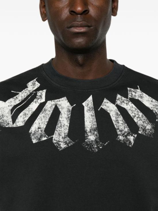 26FW 팜앤젤스 반팔 티셔츠 PAMAA003JR001 1003 BLACK - PALM ANGELS