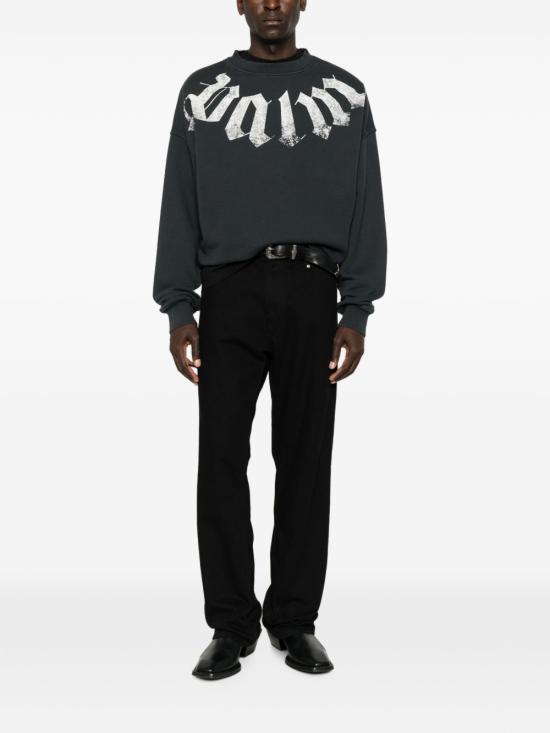 26FW 팜앤젤스 긴팔 티셔츠 PAMBA004FL001 1003 BLACK - PALM ANGELS