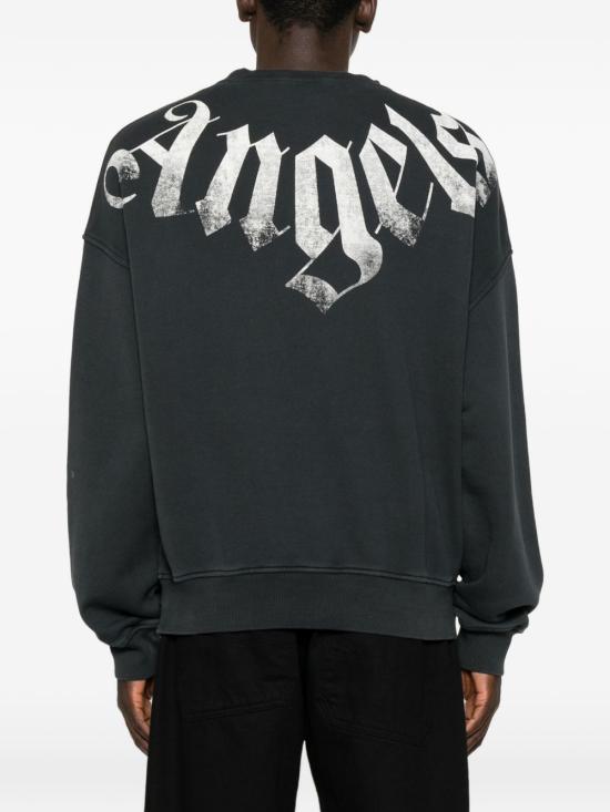 26FW 팜앤젤스 긴팔 티셔츠 PAMBA004FL001 1003 BLACK - PALM ANGELS