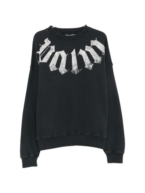 26FW 팜앤젤스 긴팔 티셔츠 PAMBA004FL001 1003 BLACK