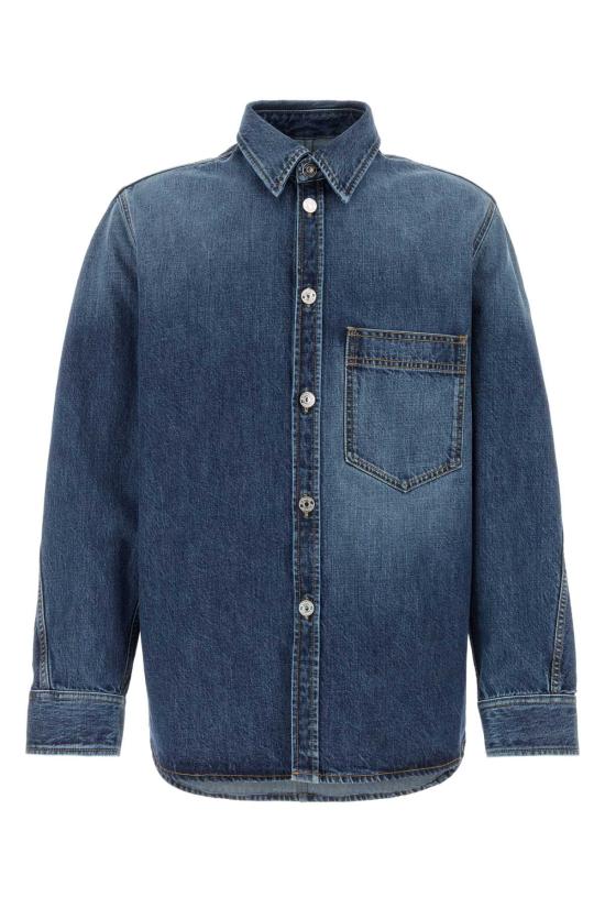 26SS 지방시 데님 셔츠 BM618N516L 401 DARKBLUE