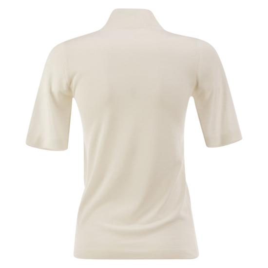 26FW 브루넬로 쿠치넬리 터틀넥 M13800004 WHITE - BRUNELLO CUCINELLI