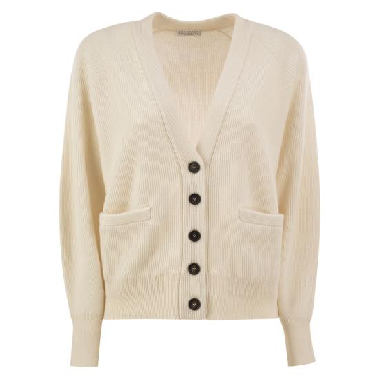 26FW 브루넬로 쿠치넬리 가디건 M12175406 CREAM