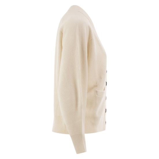 26FW 브루넬로 쿠치넬리 가디건 M12175406 CREAM - BRUNELLO CUCINELLI