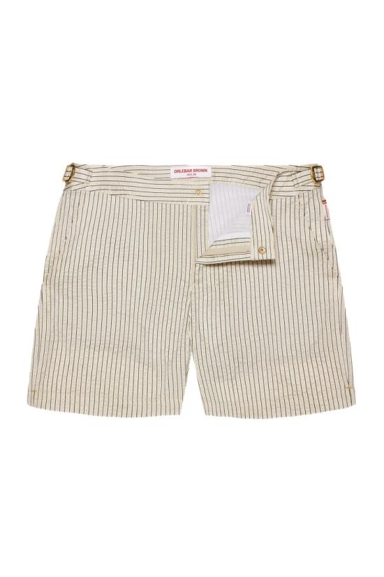 26SS 올레바 브라운 스윔팬츠 281071LATTE NIGHT IRIS STRIPE Neutrals