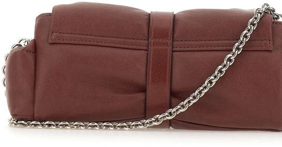 26FW 비비안웨스트우드 하트 레더 오르브 클러치 파우치 49030004WL00BXD405 BROWN - VIVIENNE WESTWOOD