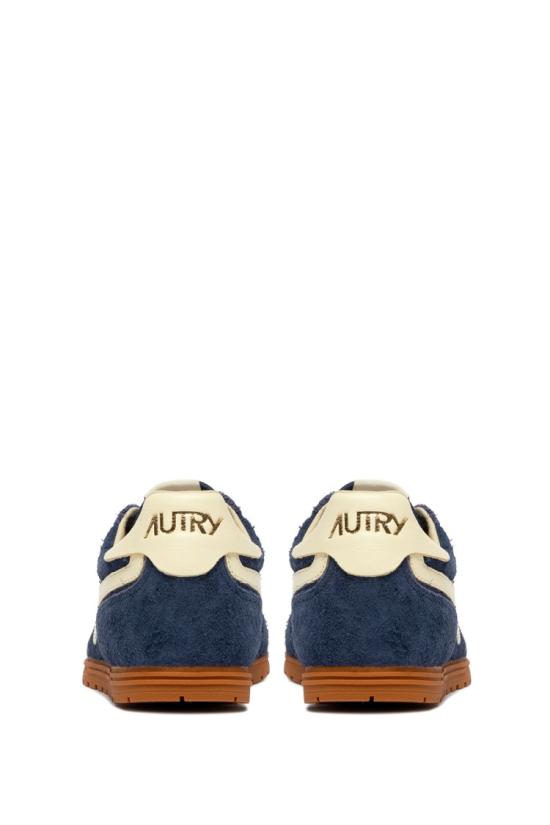 26SS 오트리 윈드스핀 스웨이드 레더 스니커즈 WSLM UB28BLUET RUT - AUTRY