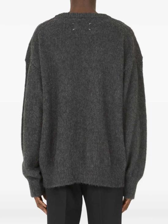 26FW 마르지엘라 이글 크루넥 스웨터 S50HL0078M13321 001J CHARCOAL - MAISON MARGIELA