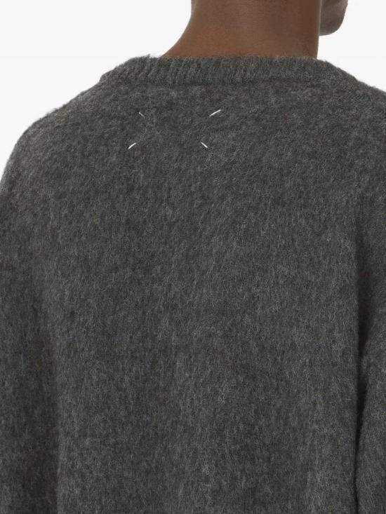 26FW 마르지엘라 이글 크루넥 스웨터 S50HL0078M13321 001J CHARCOAL - MAISON MARGIELA