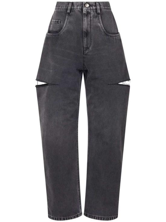 26FW 마르지엘라 컷아웃 진 S51LA0051S30743 BLACK WASHED