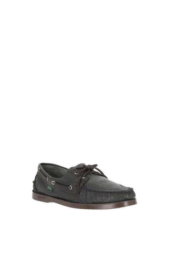 26SS 파라부트 바스 마린 벨루어 780550MARRON CERF KAKI Black - PARABOOT