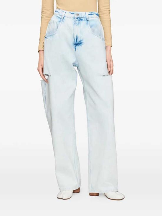 26FW 마르지엘라 데님 팬츠 S51LA0185M30045 961 BLEACHED INDIGO BLUE - MAISON MARGIELA