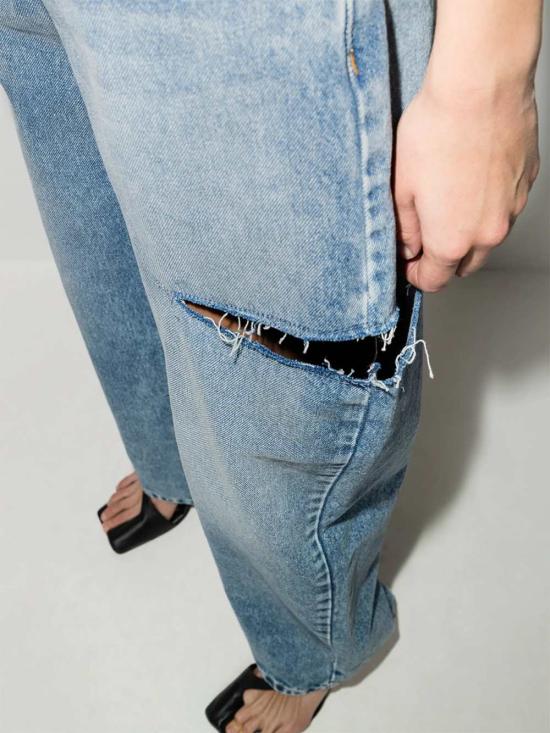 26FW 마르지엘라 코인 슬래쉬 디테일 진 S51LA0051S30513 DENIM - MAISON MARGIELA