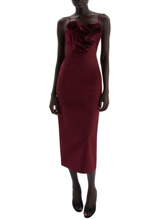 26FW 마그다뷰트림 미디 원피스 653726 BORDEAUX - MAGDA BUTRYM