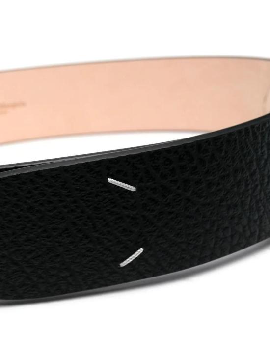 26FW 마르지엘라 가죽 벨트 SA1TP0006P4455 8013 BLACK - MAISON MARGIELA