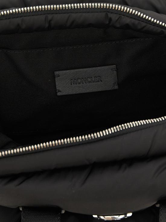 26FW 몽클레어 토트백 카라도크 핸드백 블랙 - MONCLER