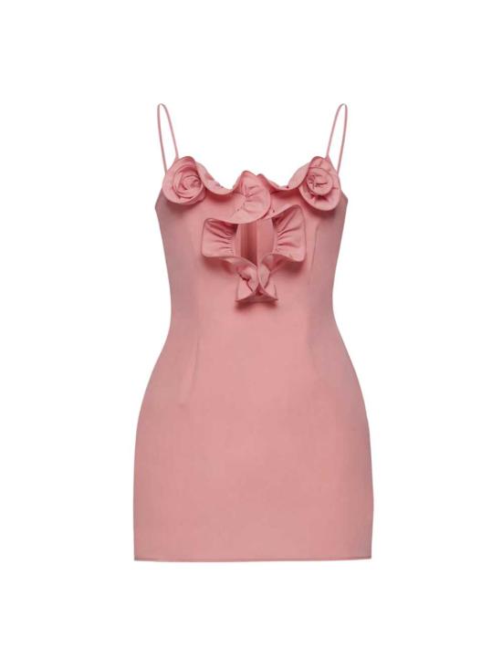 26FW 마그다뷰트림 숏 원피스 650726 PINK