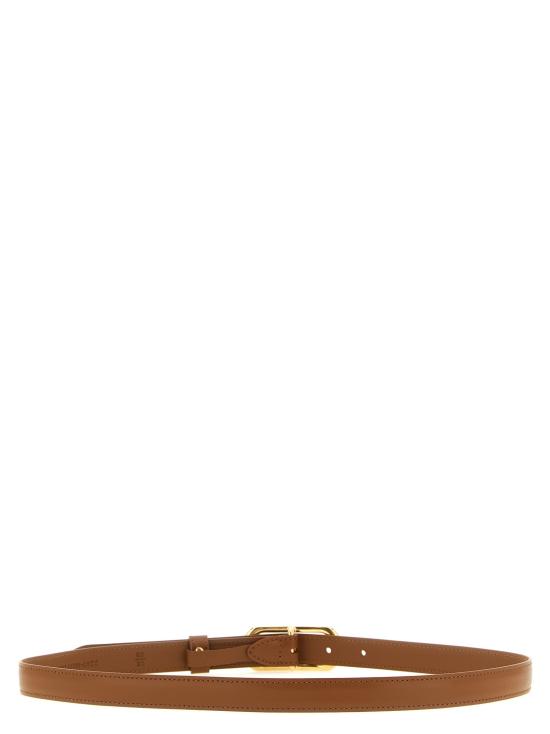 26FW 펜디 레귤러 벨트 Ff   브라운 - FENDI