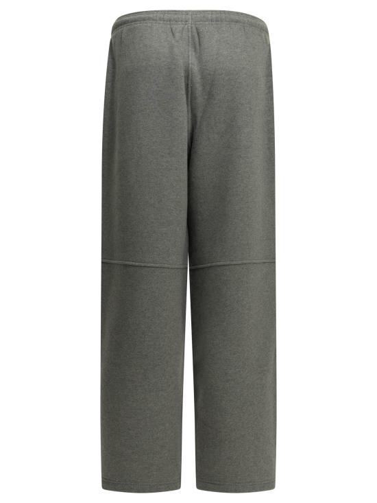 26FW 알렉산더 왕 스트레이트 팬츠 핫픽스 바지 회색 - ALEXANDER WANG