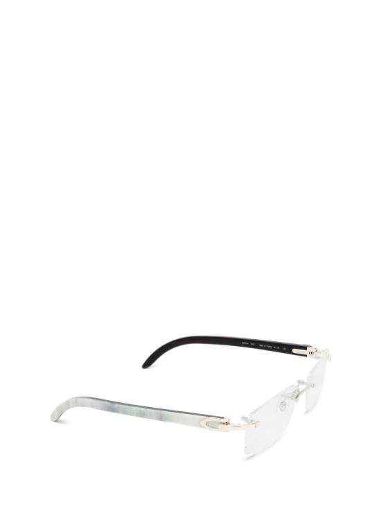 26FW 까르띠에 안경 CT0046O 002 SILVER - CARTIER