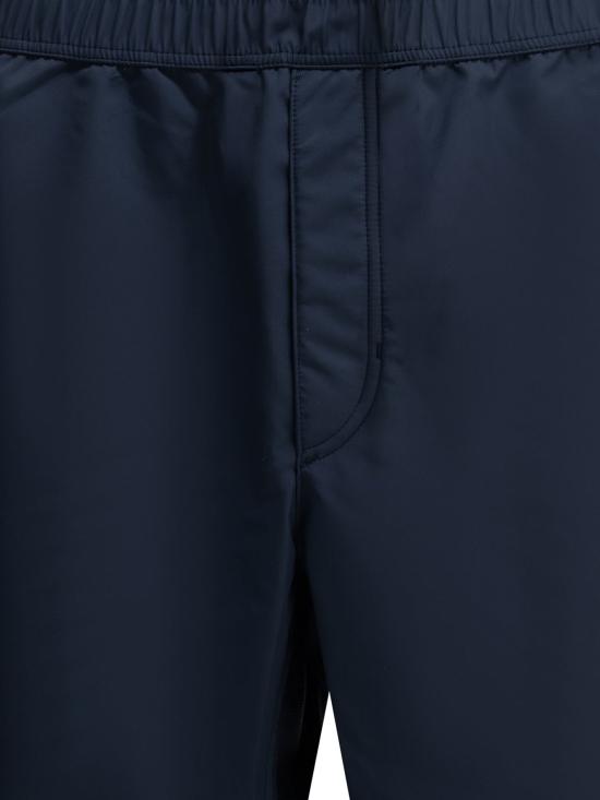 26FW 브루넬로 쿠치넬리 숏팬츠 로고 반바지 (블루) - BRUNELLO CUCINELLI