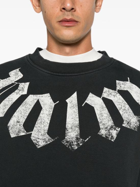26FW 팜앤젤스 스웨터 PAMBA004 FL001 1003 BLACK - PALM ANGELS