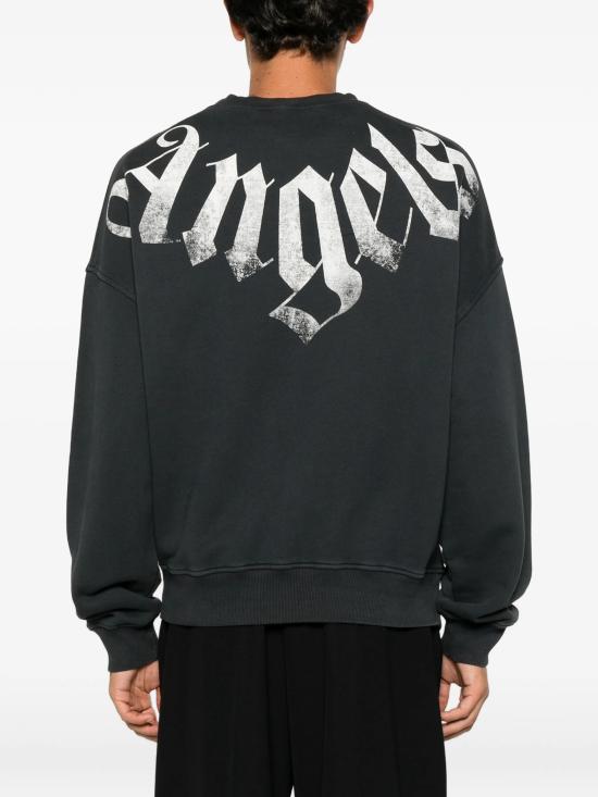 26FW 팜앤젤스 스웨터 PAMBA004 FL001 1003 BLACK - PALM ANGELS