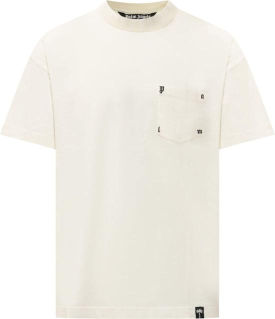 26FW 팜앤젤스 반팔 티셔츠 PAMAA08F26JR010305 WHITE