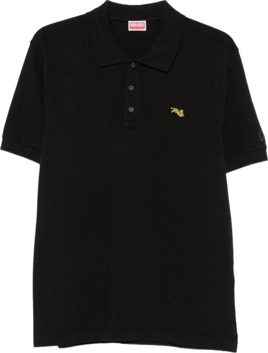 26FW 겐조 폴로 티셔츠 FG65PO1594PU99J BLACK