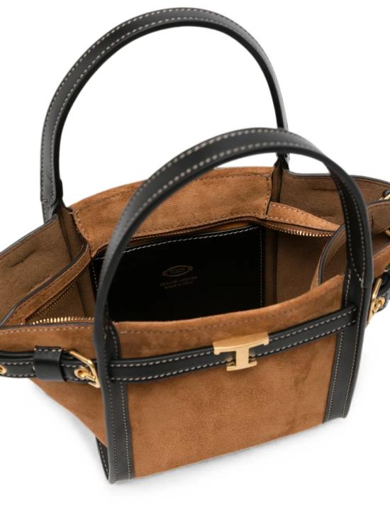 26FW 토즈 토트백 XBWTIMA0100P3A 6L63 LIGHT BROWN - TODS