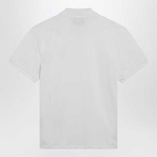 26FW 아미 스몰 하트 로고 폴로 셔츠 BFUPL001U760 White - AMI