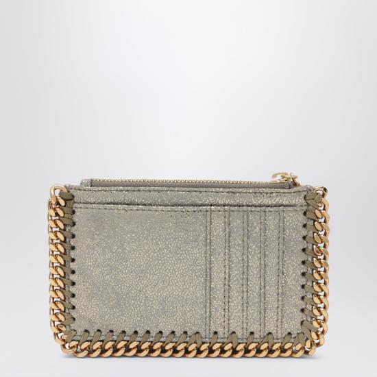 26FW 스텔라 맥카트니 명함지갑 7P0094WP0302 Metal - STELLA MCCARTNEY