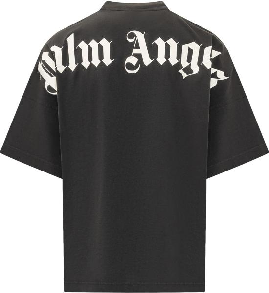 26FW 팜앤젤스 반팔 티셔츠 PAMAA05F26JR021003 BLACK - PALM ANGELS