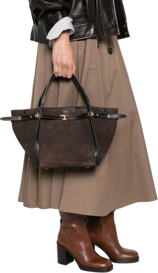 26FW 토즈 토트백 XBWTIMA0200P3A201A BROWN - TODS