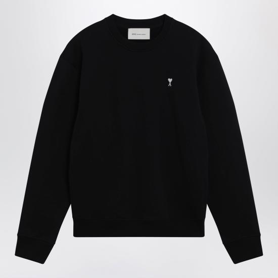 26FW 아미 ADC 크루넥 스웨트 셔츠 HSW763730 Black