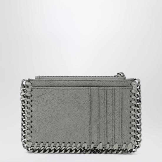 26FW 스텔라 맥카트니 명함지갑 7P0094W9132 Grey - STELLA MCCARTNEY