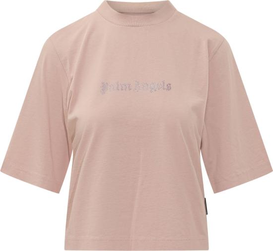 26FW 팜앤젤스 반팔 티셔츠 PAWAA03F26JR023B03 PINK