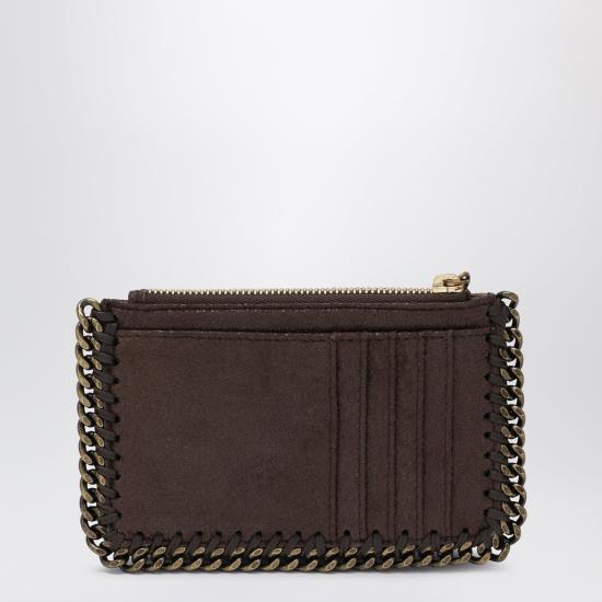 26FW 스텔라 맥카트니 명함지갑 7P0094WP0735 Brown - STELLA MCCARTNEY