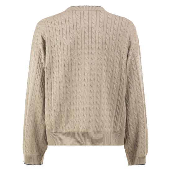 26FW 브루넬로 쿠치넬리 스웨터 MAZ226110 BEIGE - BRUNELLO CUCINELLI