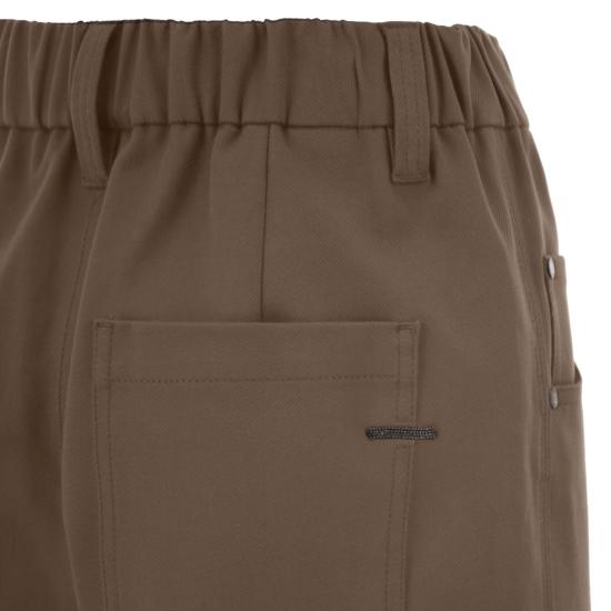 26FW 브루넬로 쿠치넬리 스트레이트 팬츠 MA126P8417 BROWN - BRUNELLO CUCINELLI