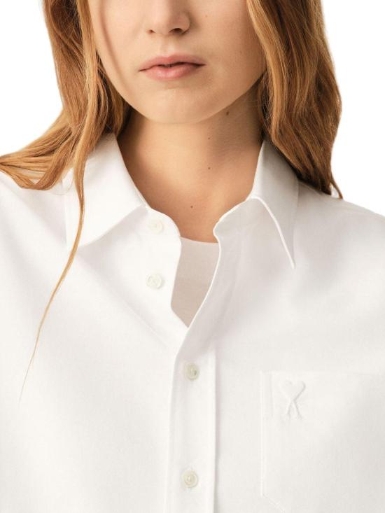 26FW 아미 블라우스 FSH876CO0031168 WHITE - AMI
