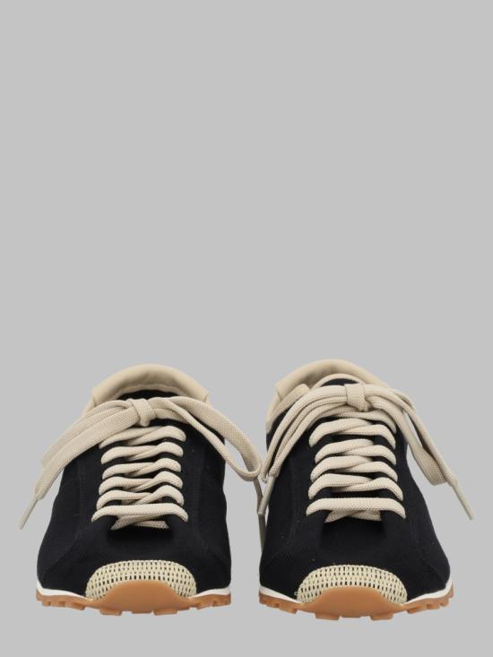 26FW 자크뮈스 레 테니스 스니커즈 FOW00175AW00255 990 BLACK DOM - JACQUEMUS